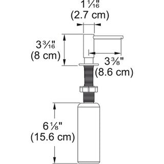 FRANKE FRANKE ATL-SD-ANT Atlas Soap Dispenser