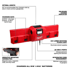 MILWAUKEE MILWAUKEE 48-59-1804 M18 and M12 Gangbox Rapid Charger