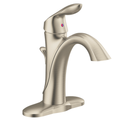 MOEN MOEN 6400BN Eva Single Handle High Arc Bathroom Faucet