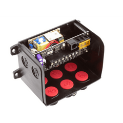 PAL LIGHTING PAL Lighting 64-PCR-2ZW-65 Multi Color Dual Zone Remote Control Transformer 65W 24VDC
