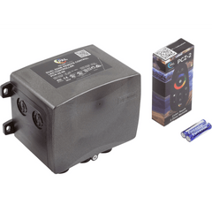 PAL LIGHTING PAL Lighting 64-PCR-2ZW-65 Multi Color Dual Zone Remote Control Transformer 65W 24VDC