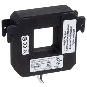 SCHNEIDER ELECTRIC Schneider Electric METSECTLV2030U Split Core Current Transformer 300A 0.333V Output