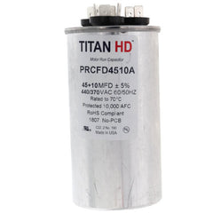 PACKARD Packard PRCFD4510A 45/10 MFD Round Dual Motor Run Capacitor 440/370V