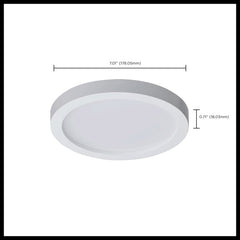SATCO Satco 62-1752 Led 7 Inch Round Surface Mount 16W