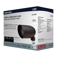 SATCO Satco 62-5901 LED 6W Landscape Flood RGB and 2700K-5000K Tunable White