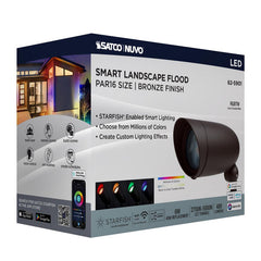 SATCO Satco 62-5901 LED 6W Landscape Flood RGB and 2700K-5000K Tunable White