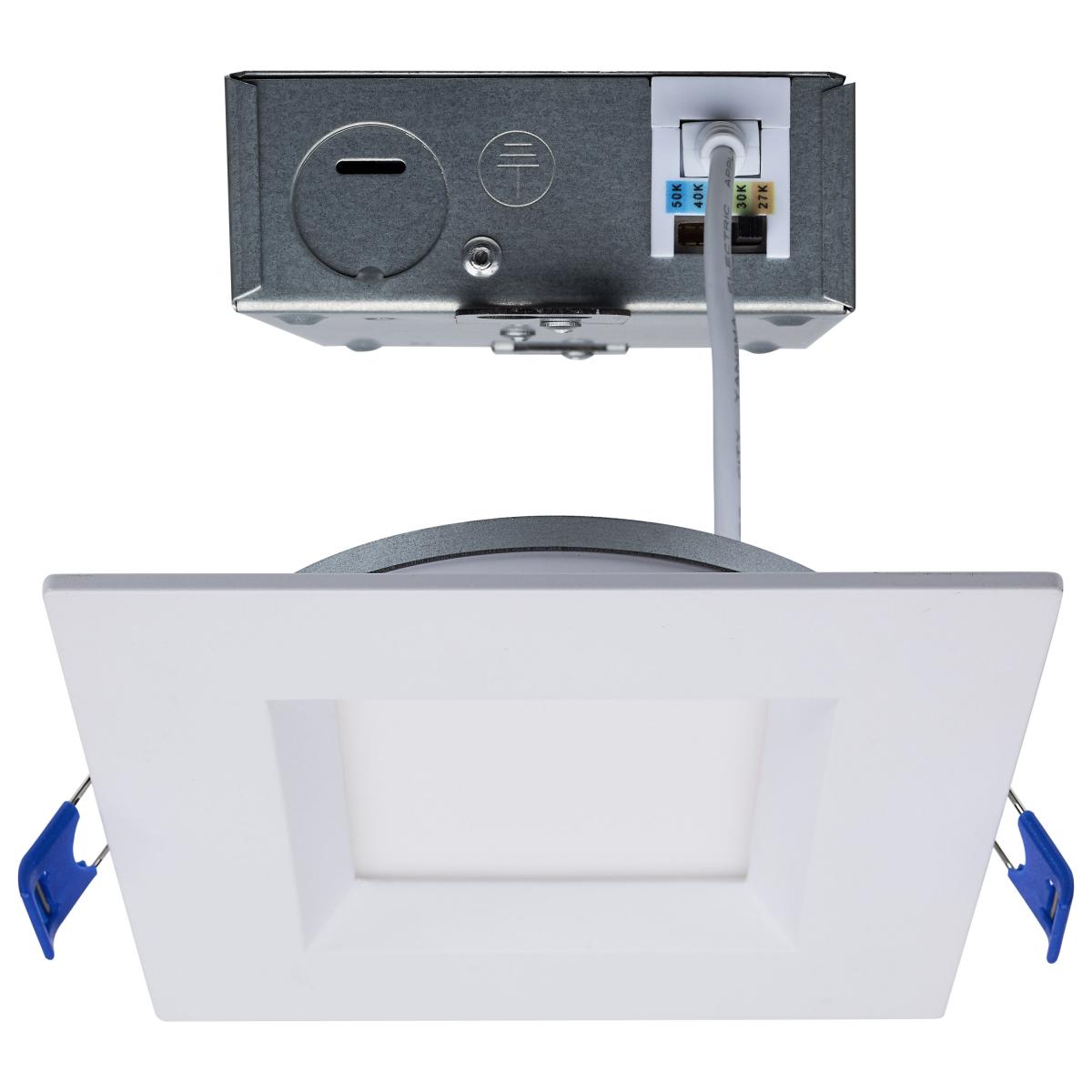 SATCO Satco S11871 LED Low Profile Regress Baffle Downlight 12W 4 Inch