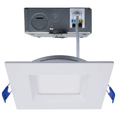 SATCO Satco S11871 LED Low Profile Regress Baffle Downlight 12W 4 Inch