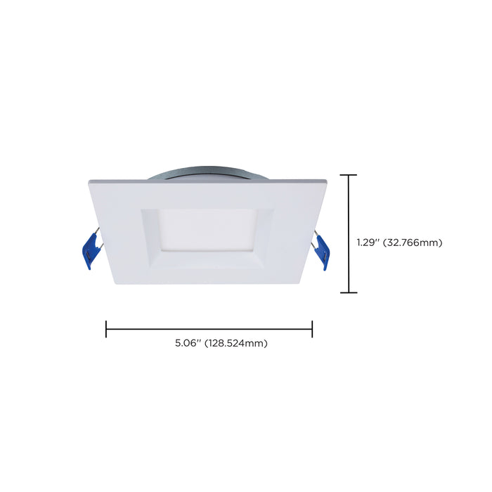 SATCO Satco S11871 LED Low Profile Regress Baffle Downlight 12W 4 Inch