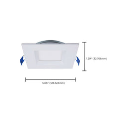 SATCO Satco S11871 LED Low Profile Regress Baffle Downlight 12W 4 Inch