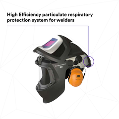 3M 3M 7100260623 Adflo PAPR HE System with Speedglas Welding Helmet 9100 MP