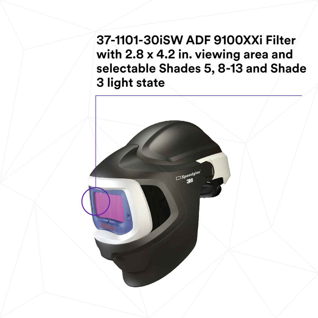 3M 3M 7100260623 Adflo PAPR HE System with Speedglas Welding Helmet 9100 MP