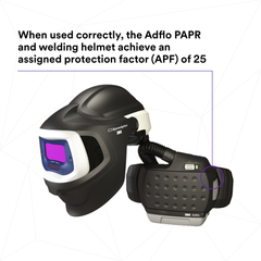 3M 3M 7100260623 Adflo PAPR HE System with Speedglas Welding Helmet 9100 MP