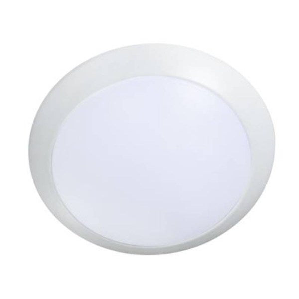 TOPAZ Topaz SDL4/8W/WH/D/CTS-46 LED Surface Mount Disk Light 8W 4inch CCT Selectable