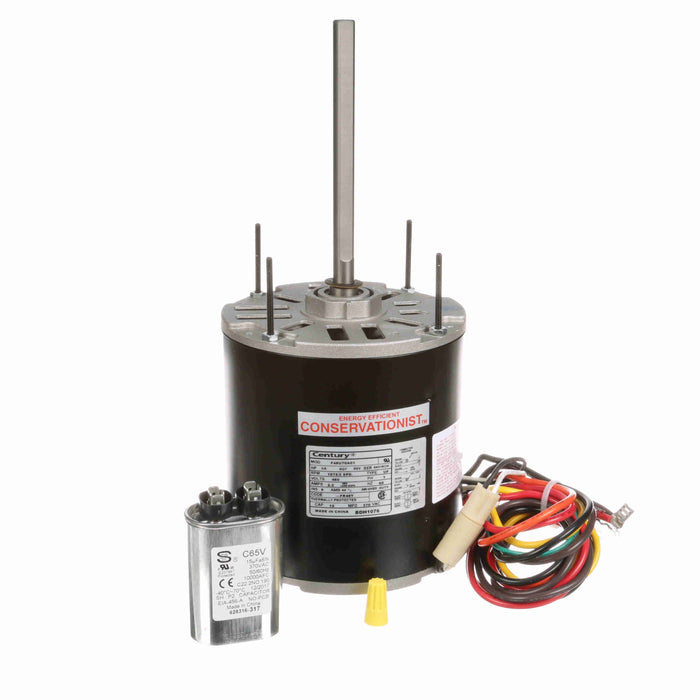 CENTURY CENTURY BDH1076 Diameter Stock Motor 3/4 HP, 1/2 HP