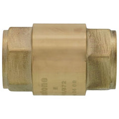 WEBSTONE Webstone H-10743W Threaded Spring Loaded Check Valve 3/4 Lead Free
