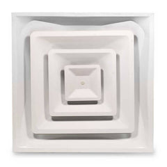 HART & COOLEY HART & COOLEY 50509 Steel Fixed Pattern Diffuser w/ 6 in Collar FPD3 Series