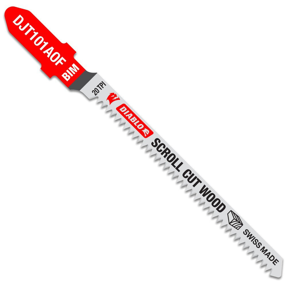 DIABLO Diablo DJT101AOF5 Bi-metal Jigsaw Blade 20 Tpi 5 Pack