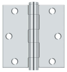 DELTANA Deltana S35HD26 Heavy Duty Square Hinge Bright Chrome