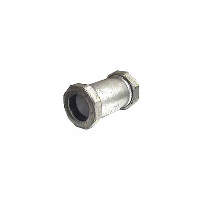 WAL-RICH Wal-Rich 2561010 1 1/2 inch Long Galvanized Compression Coupling