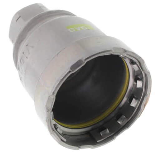 VIEGA Viega 25611 MegaPressG Adapter Carbon Steel 1-1/2 x 3/4 Press x FNPT