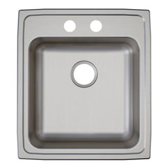 ELKAY Elkay LRAD2022652 Lustertone Classic Stainless Steel 19-1/2 x 22 x 6-1/2, Single Bowl Drop-in ADA Sink