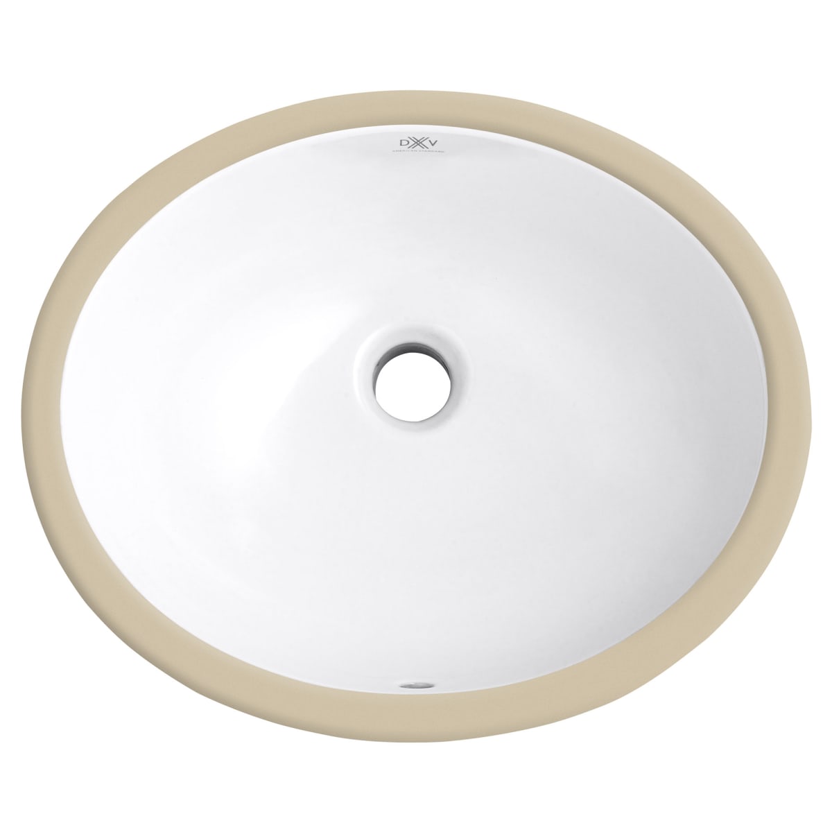 DXV DXV D00495221.415 Bowen Oval Sink in Canvas White