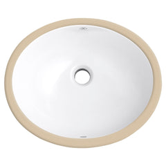 DXV DXV D00495221.415 Bowen Oval Sink in Canvas White