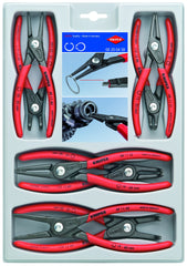 KNIPEX KNIPEX 00-2004SB 8 Pc Precision Snap Ring Pliers Set