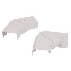 DIVERSITECH DiversiTech 230-AFB3W 3 SpeediChannel Adjustable Flat Bend White