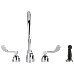 ZURN Zurn Z831C4-XL-HS AquaSpec Two Handle Widespread Bathroom Sink Faucet in Polished Chrome