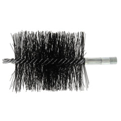 SCHAEFER BRUSH Schaefer Brush 43336 3-3/4 Spring Grade Tempered Wire Brush for 4 Flue Replacement MPN