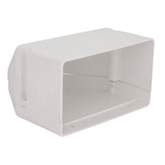 DIVERSITECH DiversiTech 230-DE6W 6 SpeediChannel Duct End White