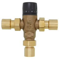 CALEFFI Caleffi 521609AC 521 Series 1 in. Sweat Union Thermostat Mixing Valve