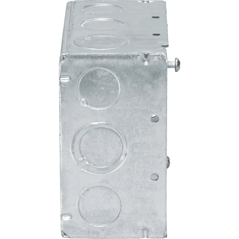 CENTAUR Centaur CM-4SDB-NM-FB 4 Square Box 2-1/8 Deep With NM Clamps