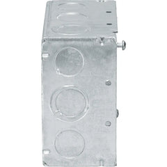 CENTAUR Centaur CM-4SDB-NM-FB 4 Square Box 2-1/8 Deep With NM Clamps