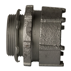 RACO Raco 1812 3 Inch Rigid/IMC Compression Connector, Steel/Malleable - Uninsulated