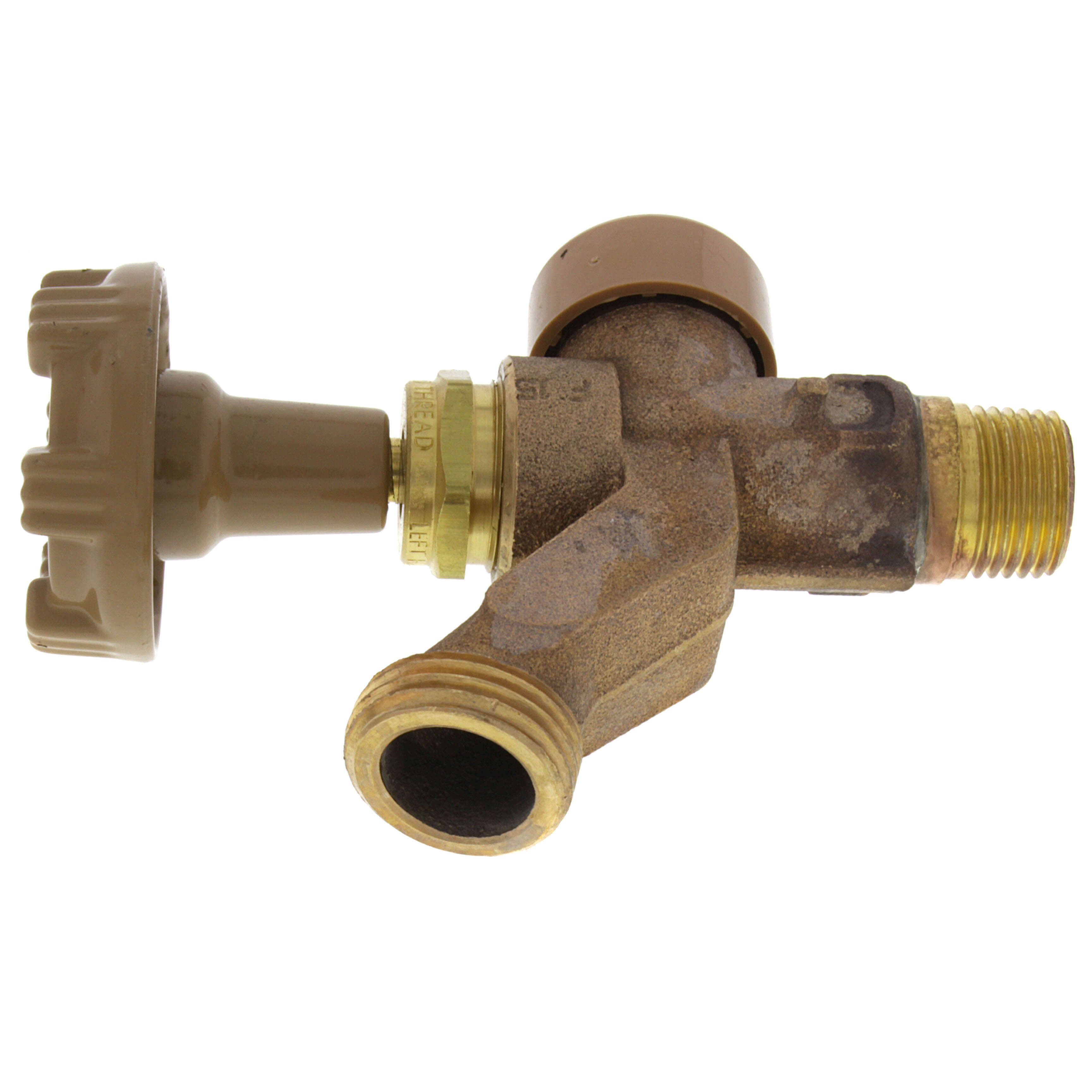 WOODFORD Woodford 101CP Model 101 1/2 MPT x Sweat Inlet Anti-Siphon Mild Climate Wall Faucet