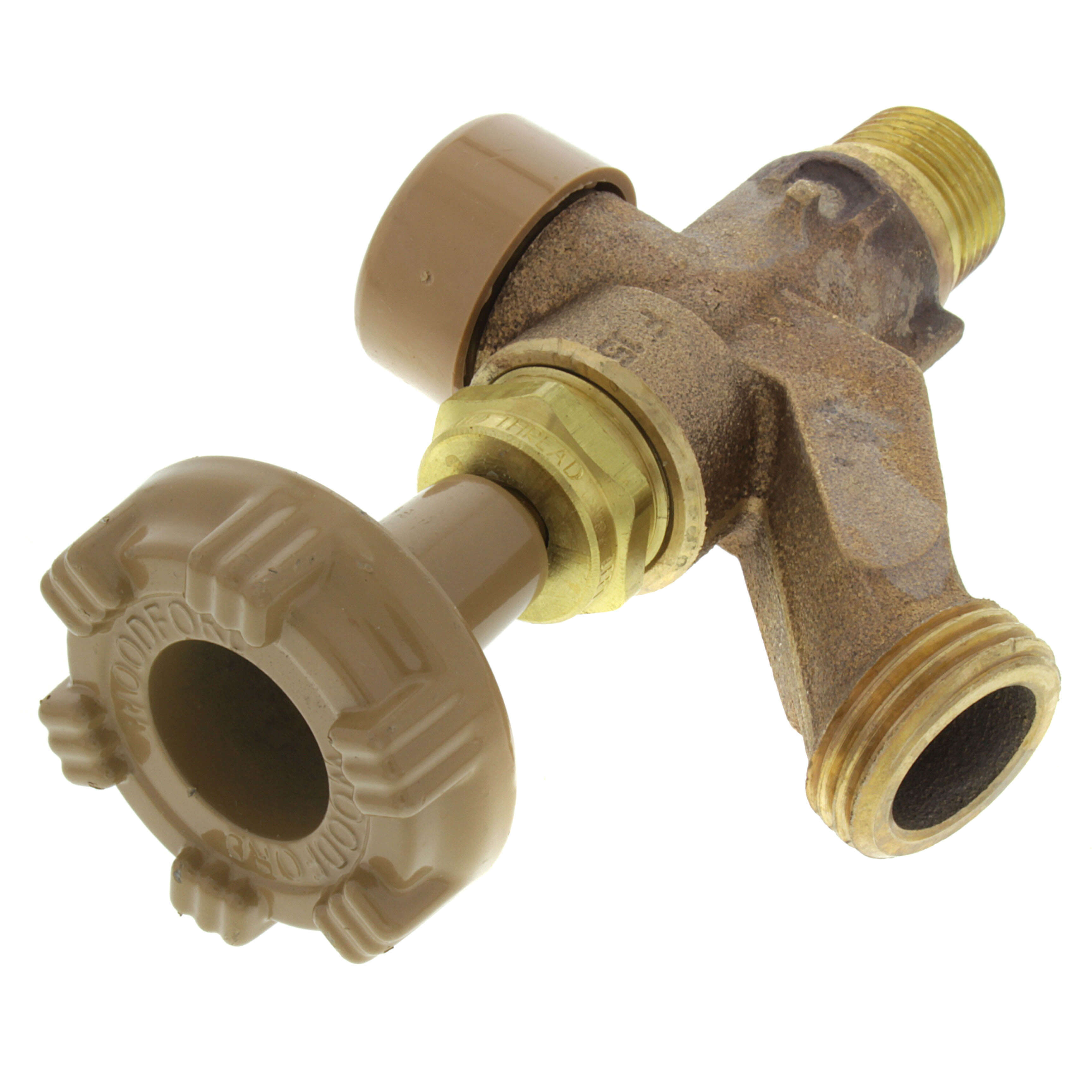 WOODFORD Woodford 101CP Model 101 1/2 MPT x Sweat Inlet Anti-Siphon Mild Climate Wall Faucet
