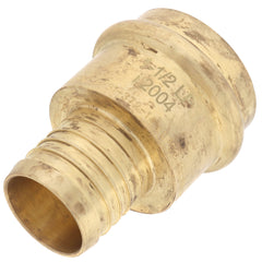 WEBSTONE Webstone H-16806W 1-1/2 PEX Crimp x Copper Press Brass Adapter (Lead Free)