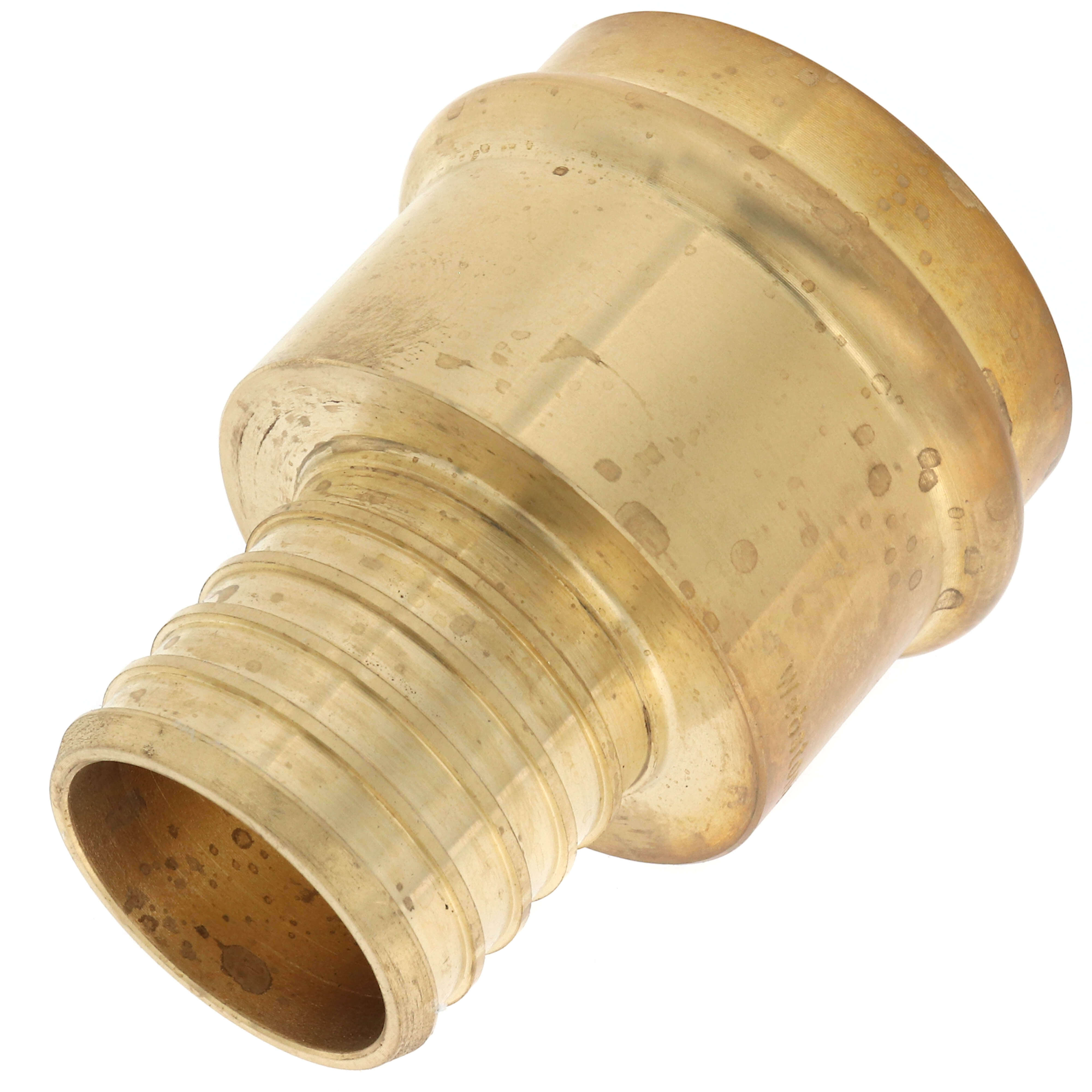 WEBSTONE Webstone H-16805W 1-1/4 PEX Crimp x Copper Press Brass Adapter