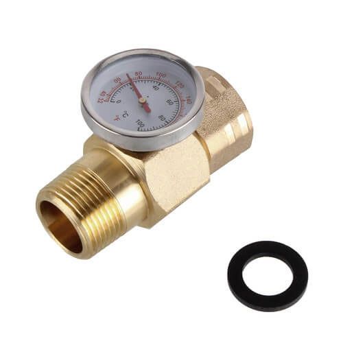 CASH-ACME Cash Acme 25376 - 3/4 x 3/4 Temperature Gauge