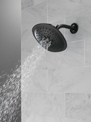 DELTA FAUCET Delta Faucet 52686-BL Multi Function Showerhead in Matte Black