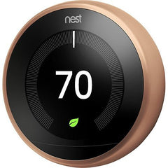 GOOGLE Google T3021US Learning Thermostat Power Copper 1 Pack