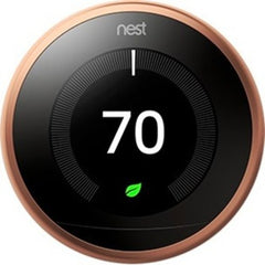 GOOGLE Google T3021US Learning Thermostat Power Copper 1 Pack