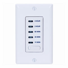 INTERMATIC Intermatic EI215W Electronic Countdown Timer 120 VAC 60 Hz 15/30/60 Minute 2/4 Hour