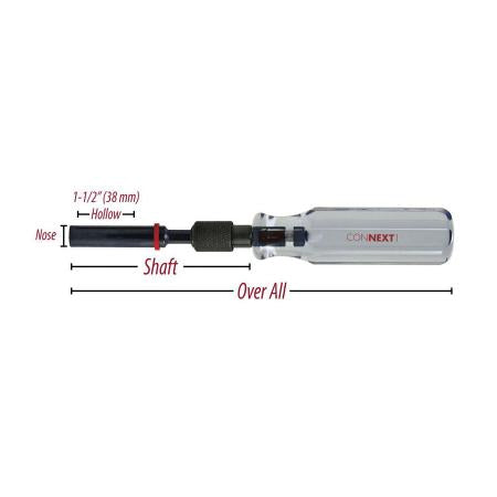 MALCO MALCO CHD1 NUTDRVR 1/4 1-1/2 HOLLOW