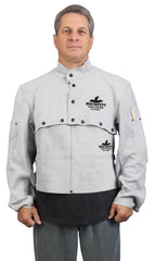 MCR SAFETY MCR Safety 38100MWL Leather Welding Cape Jacket, Large