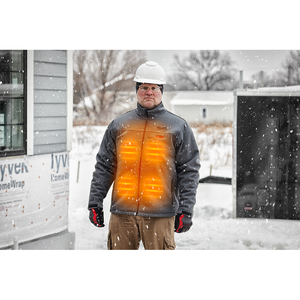 MILWAUKEE Milwaukee 202G-21L M12 Heated ToughShell Jacket Kit L