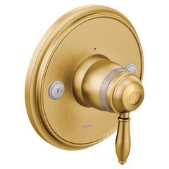 MOEN Moen TS32110BG Weymouth Single Handle Thermostatic Valve Trim in Brushed Gold